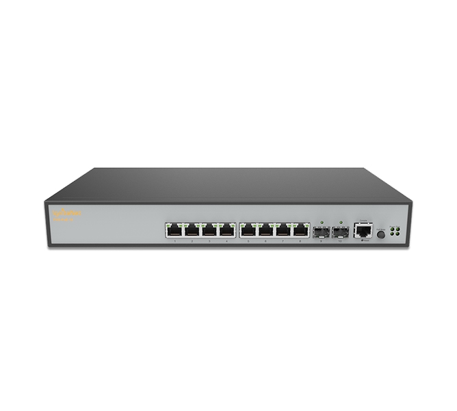 10 Port L2 Gigabit Ethernet PoE Anahtarı