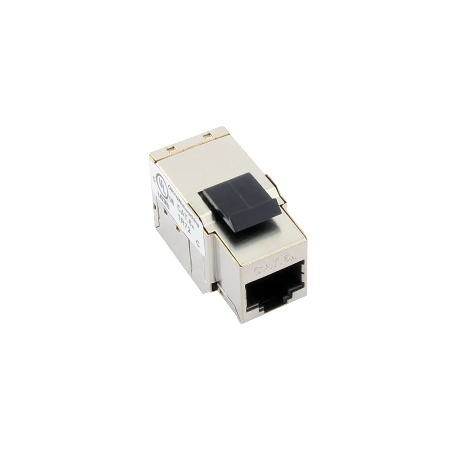 FTP CAT6A Shielded Inline Coupler for Patch Panel