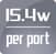 15-4W PER PORT