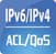 IPV6-IPV4 ACL-QOS