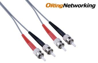 50/125 ST/PC-ST/PC Multi Mode LSZH Fiber Optik Patch Kablo