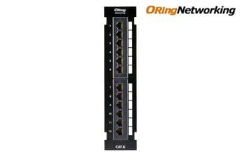 UTP Cat6 12 Port Vertical Patch Panel 5