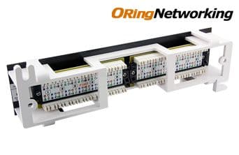 UTP Cat6 12 Port Vertical Patch Panel 4