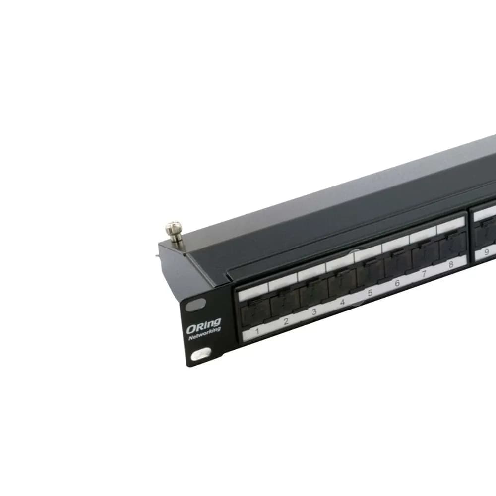 FTP CAT6 24 Port Patch Panel - Right Angle 2