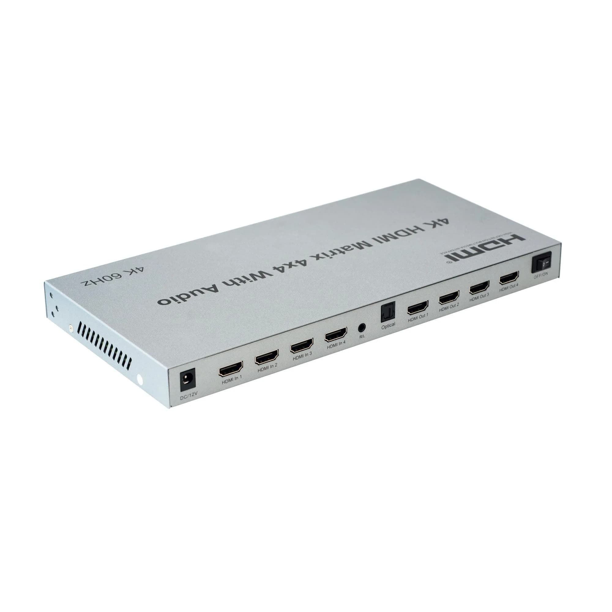 HDMI 2.0v 4x4 Matrix Switch with Ultra HD 4K support