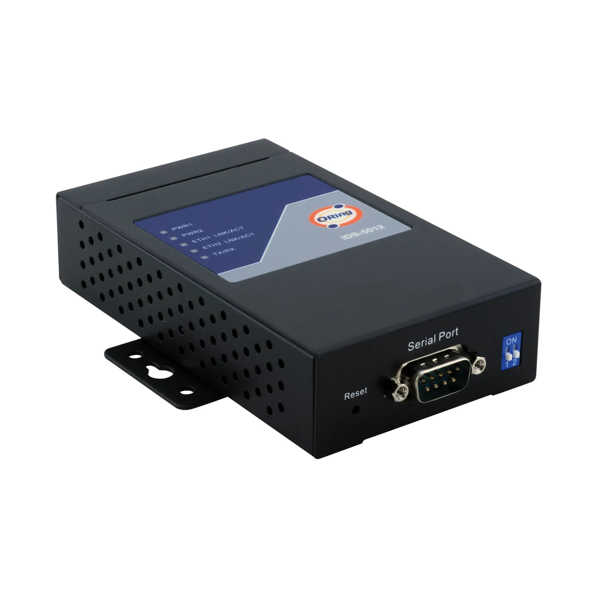 Palm size 1x RS232/422/485 to 2x 10/100TX (RJ-45) Device Server