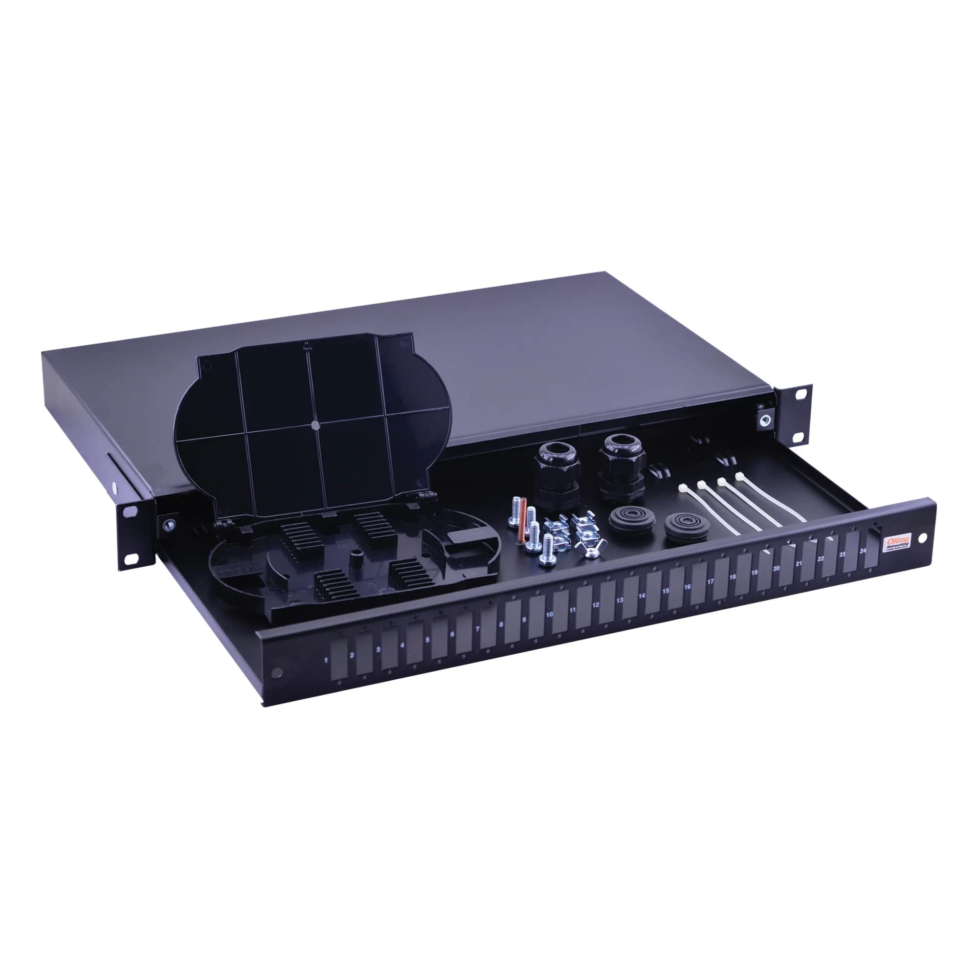 24-Port Rackmount SC-Duplex F/O Patch Panel 5