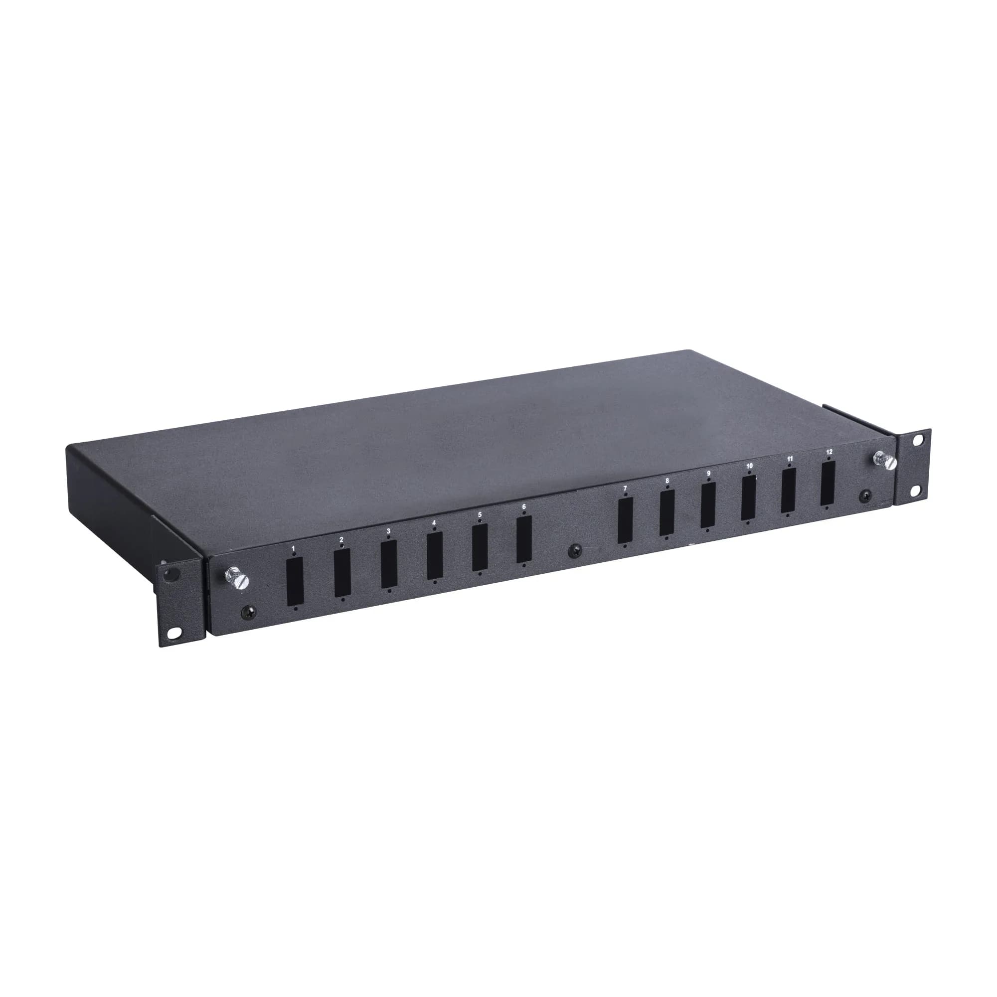 12-Port Rackmount SC-Duplex F/O P.Panel